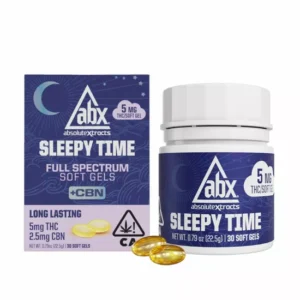 AbsoluteXtracts (ABX) 2.5mg CBN - Sleepy Time Softgels (I)