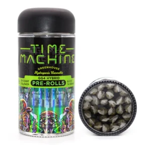 TIME MACHINE | Kush Mints Prerolls – 28 Pack 14g (0.5g Each)